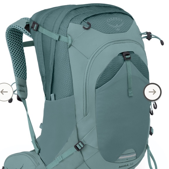 New Osprey Women's Backpack - Teal - Picture 2 of 11